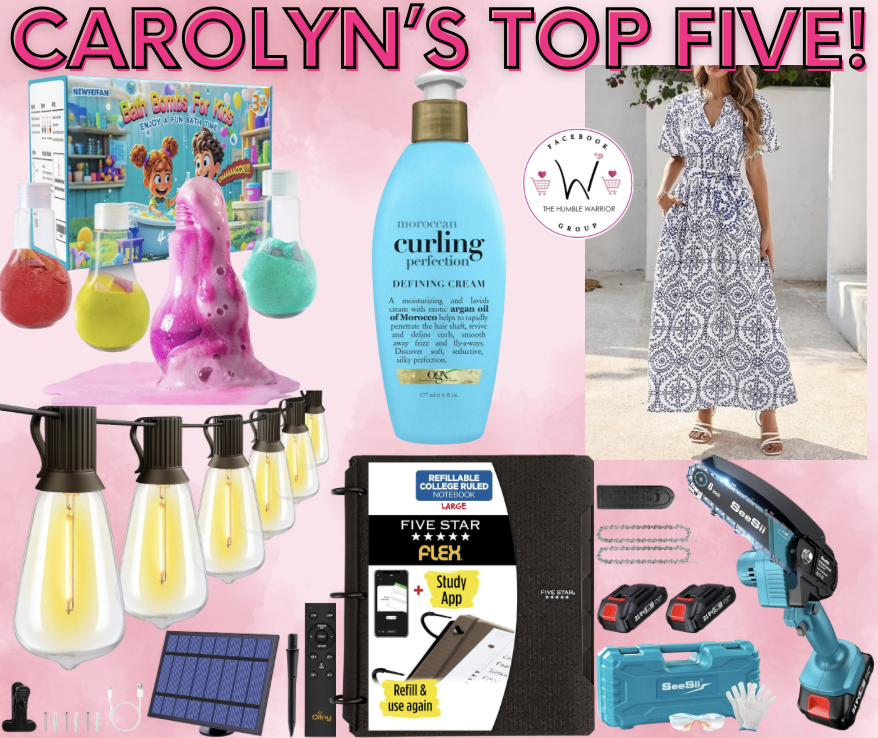 Carolyn’s Top Five!